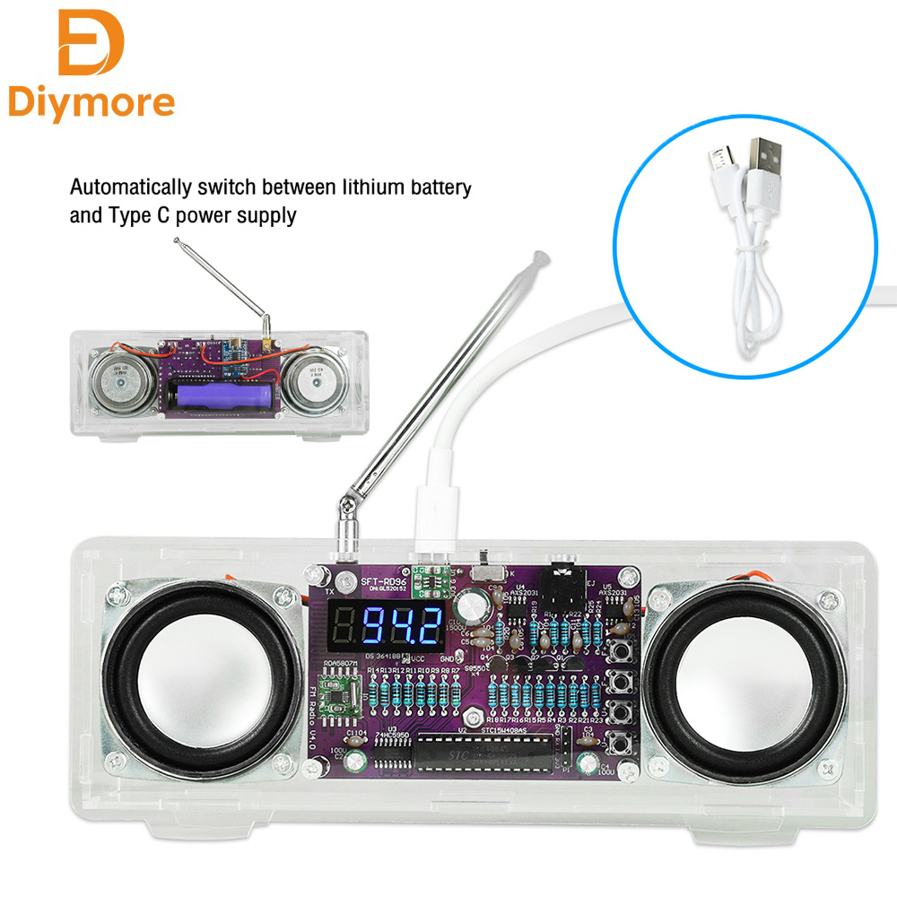 Dual Channel Electronic FM Rad – Diy Electronics Youtube Channel Bewertung und Preis