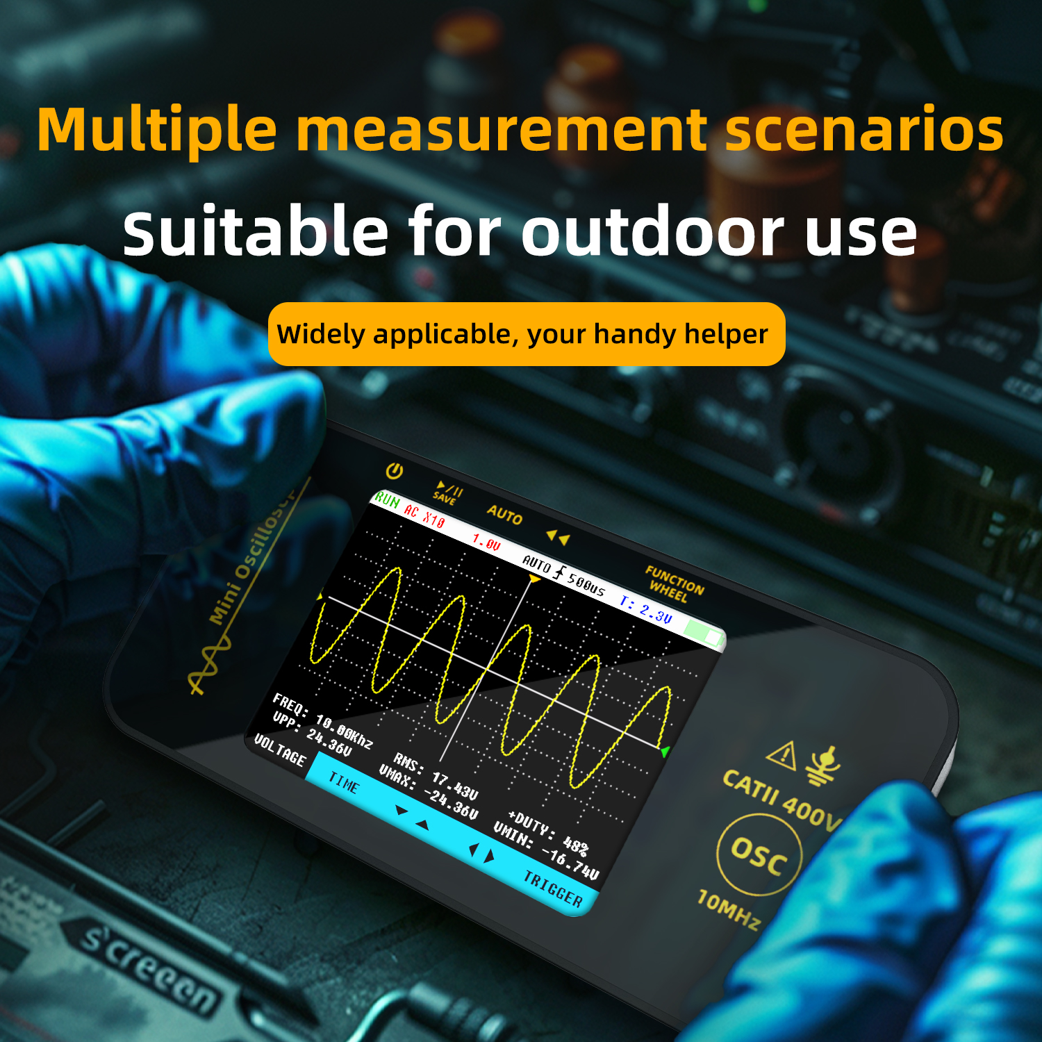 BSIDE OT3 Handheld Oscilloscop – Oscilloscope Dso Mini Bewertung und Preis