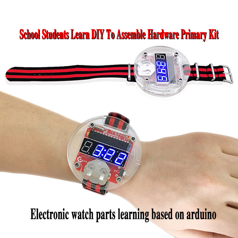 Single Chip LED Kit Clock DIY  – Diy Electronics Kits Bewertung und Preis