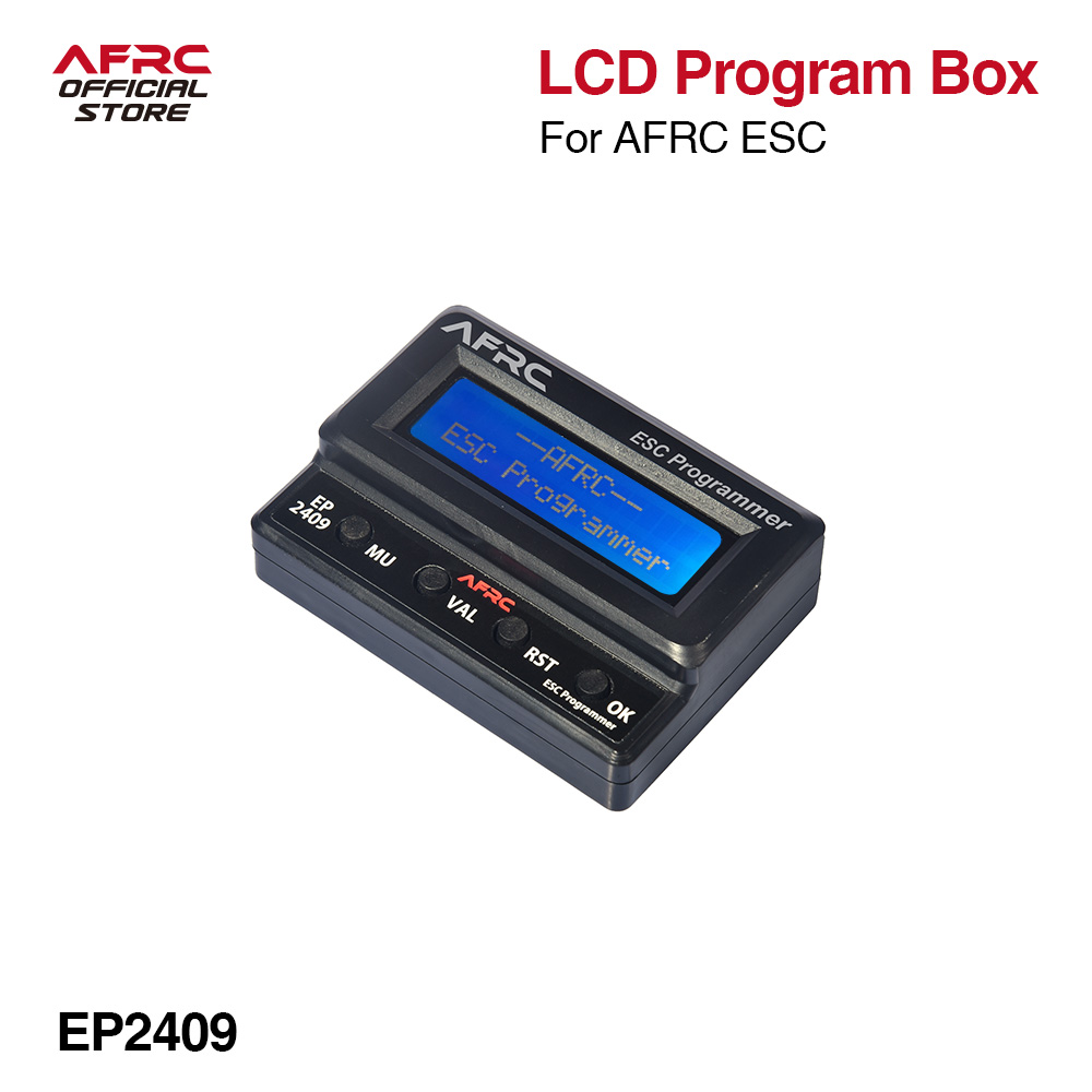 AFRC EP2409 LCD ESC programmer – Diy With Electronics Bewertung und Preis