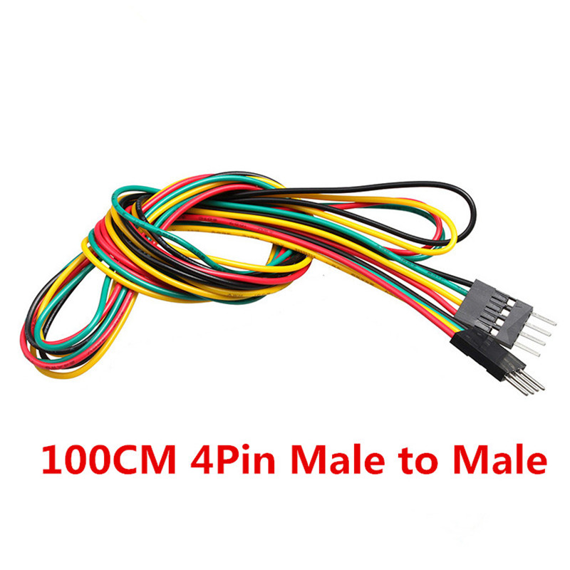 10pcs/lot 4pin 100cm M-M / M-F – Diy Electronics Breadboard Bewertung und Preis