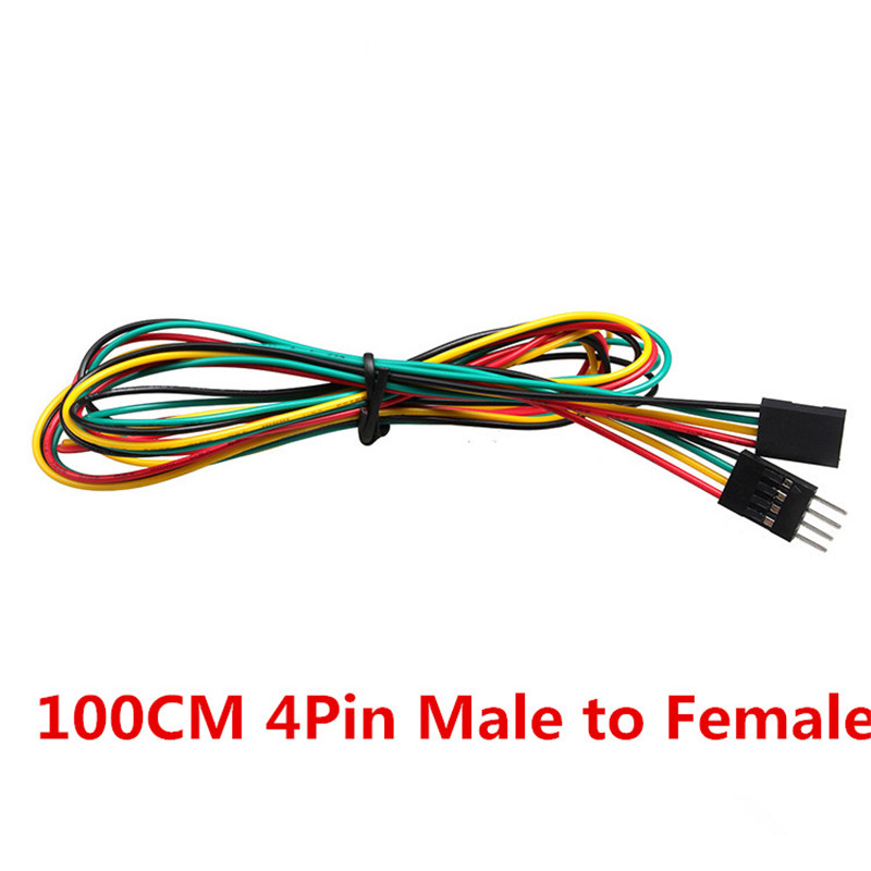 10pcs/lot 4pin 100cm M-M / M-F – Diy Electronics Breadboard Bewertung und Preis