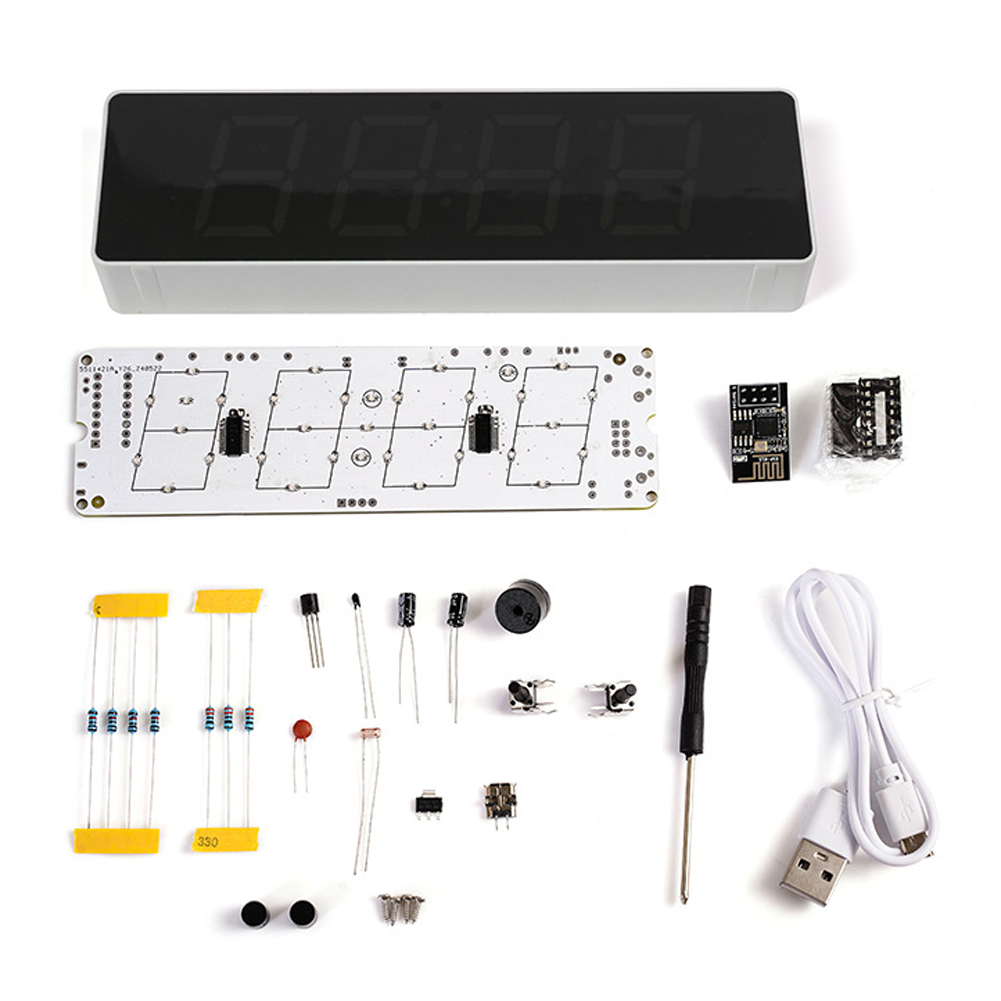 ESP8266 IoT Colorful WiFi Cloc – Diy Electronics Watch Bewertung und Preis