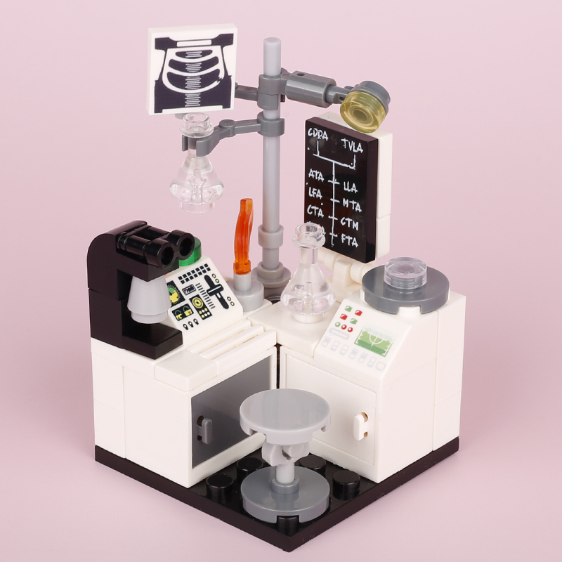 MOC City Laboratory Lab Buildi – Diy Electronics Workbench Bewertung und Preis