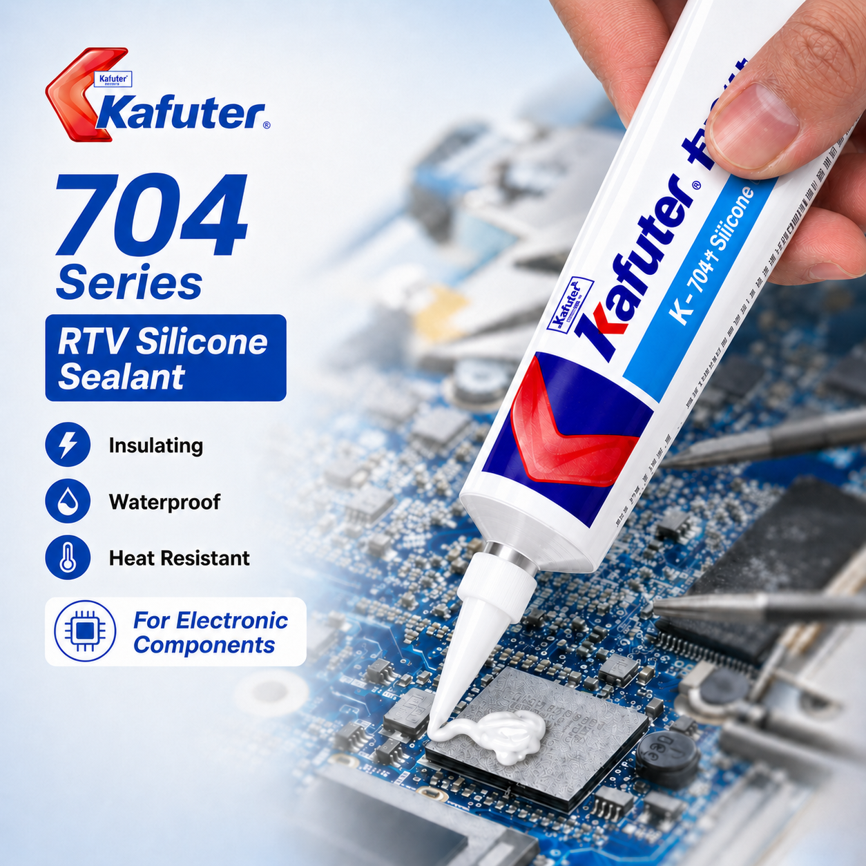45g Kafuter K-704 Silicone Adh – Diy Electronics Motor Bewertung und Preis