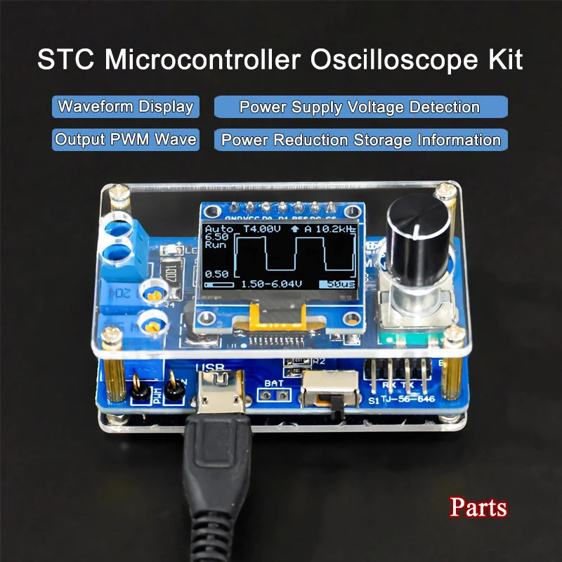 STC8K8A Microcontroller Kit DI – Oscilloscope Dso Mini Bewertung und Preis