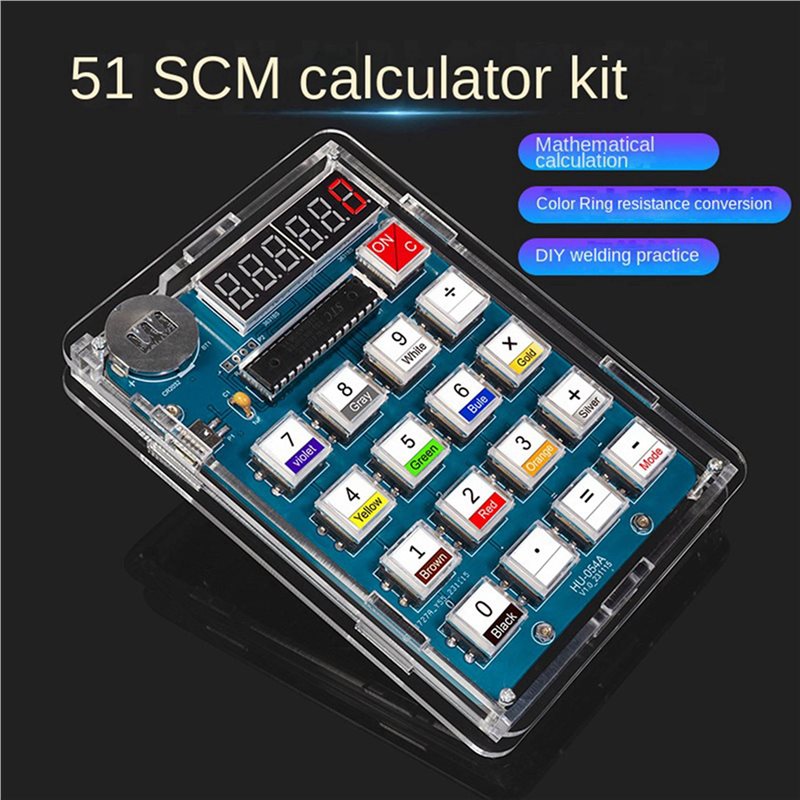 QWE-5X Calculator DIY Kit 51 M – Homemade Diy Electronics Bewertung und Preis