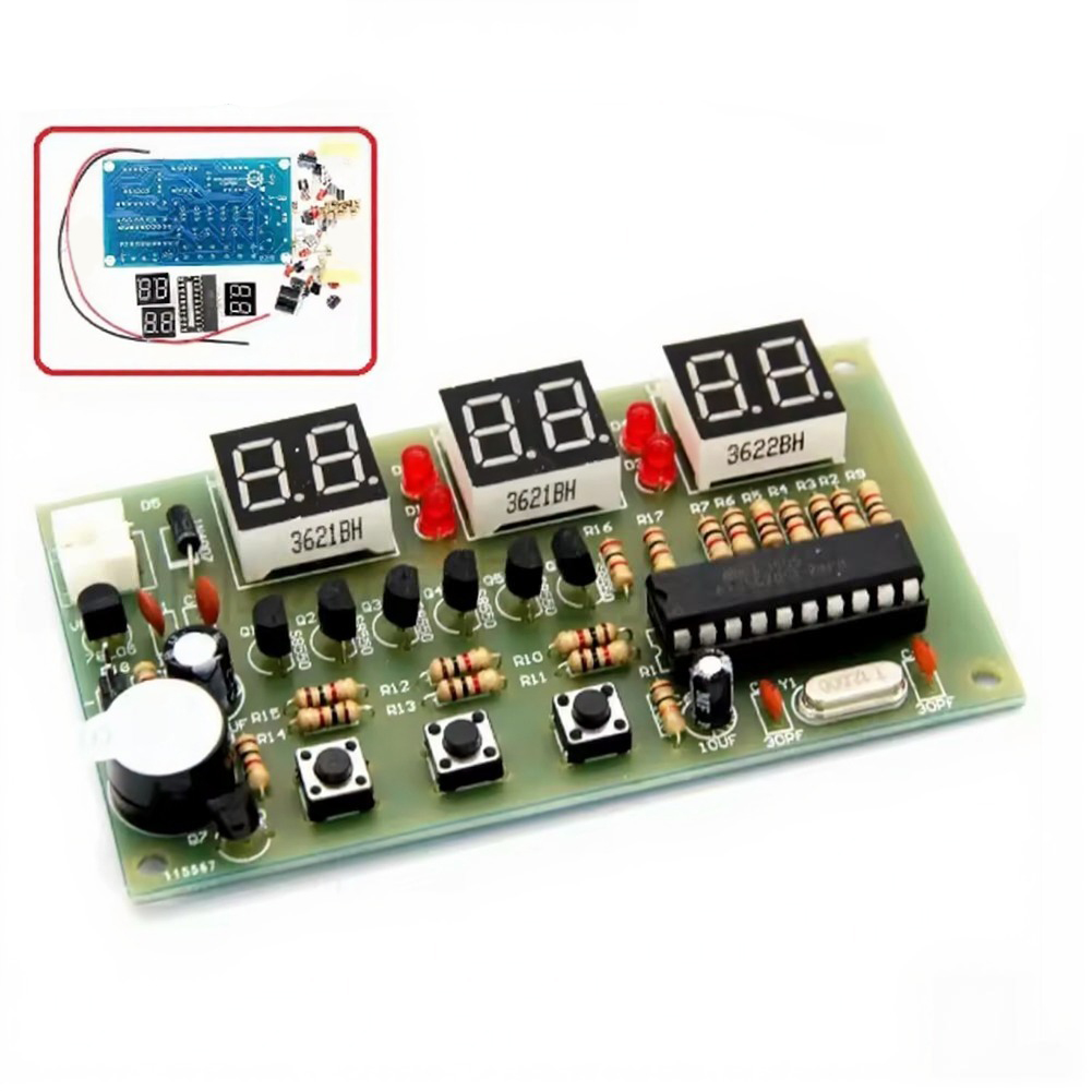 12V Digital Clock DIY Kit Alar – Useful Diy Electronics Projects Bewertung und Preis