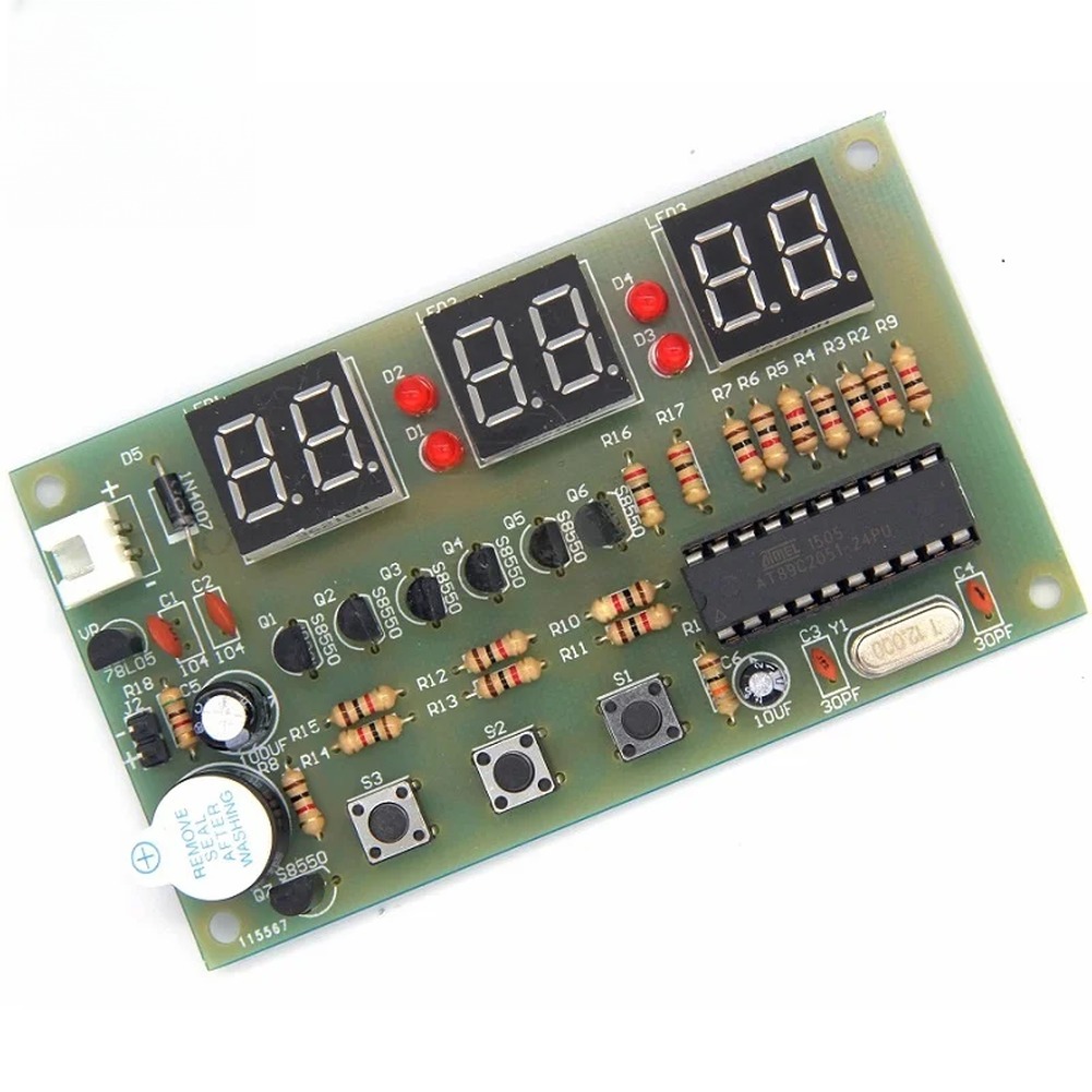 12V Digital Clock DIY Kit Alar – Useful Diy Electronics Projects Bewertung und Preis