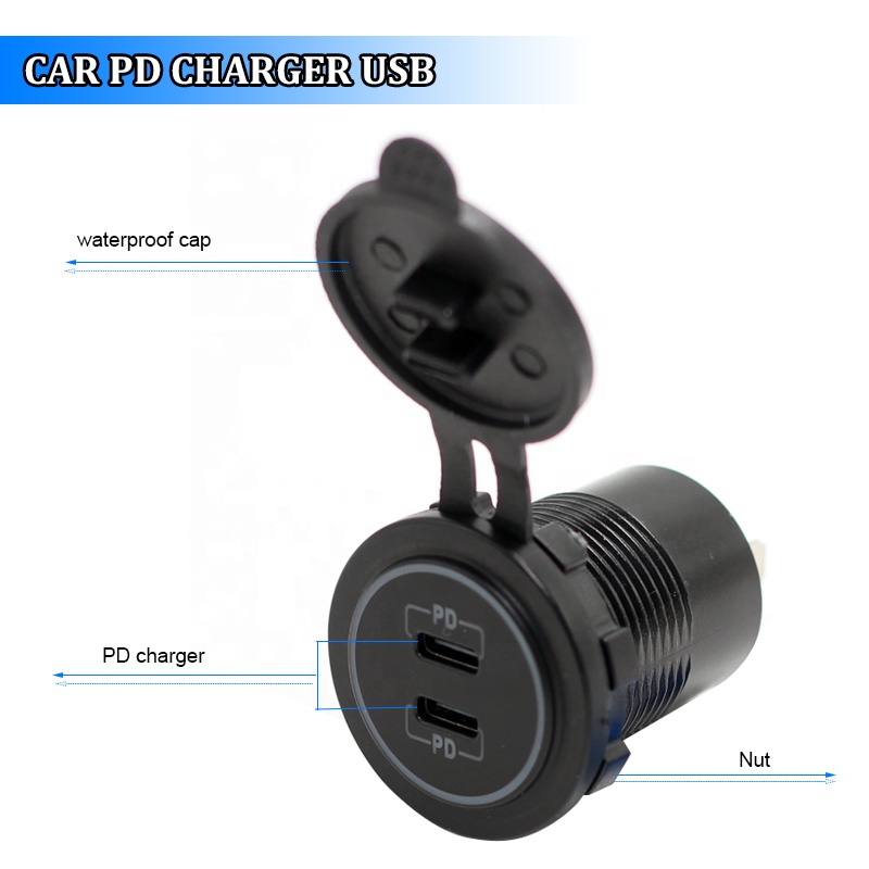 12V USB C Car Chargers Socket  – Diy Marine Electronics Bewertung und Preis