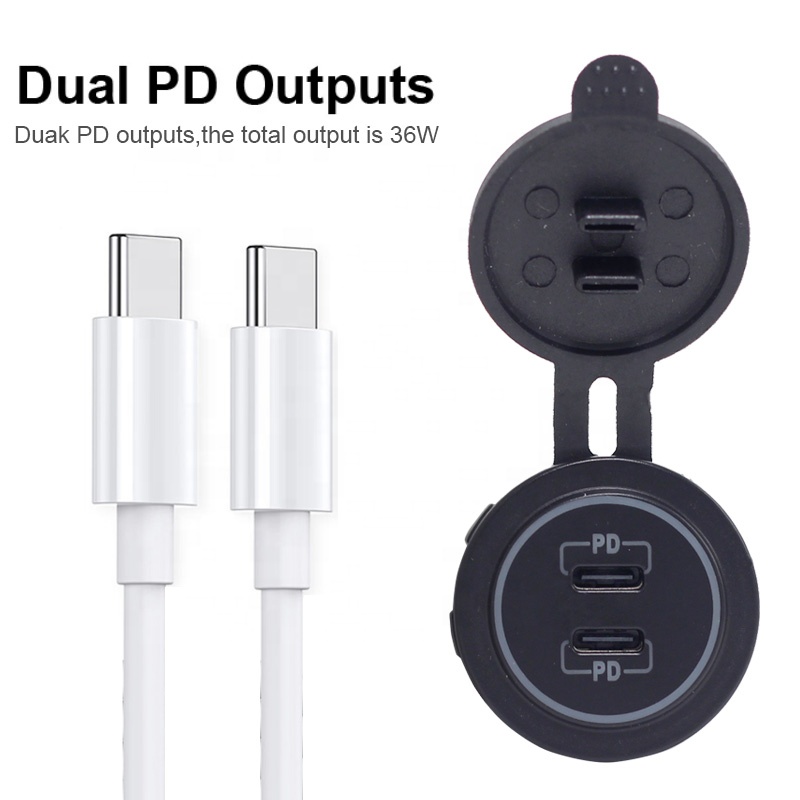 12V USB C Car Chargers Socket  – Diy Marine Electronics Bewertung und Preis