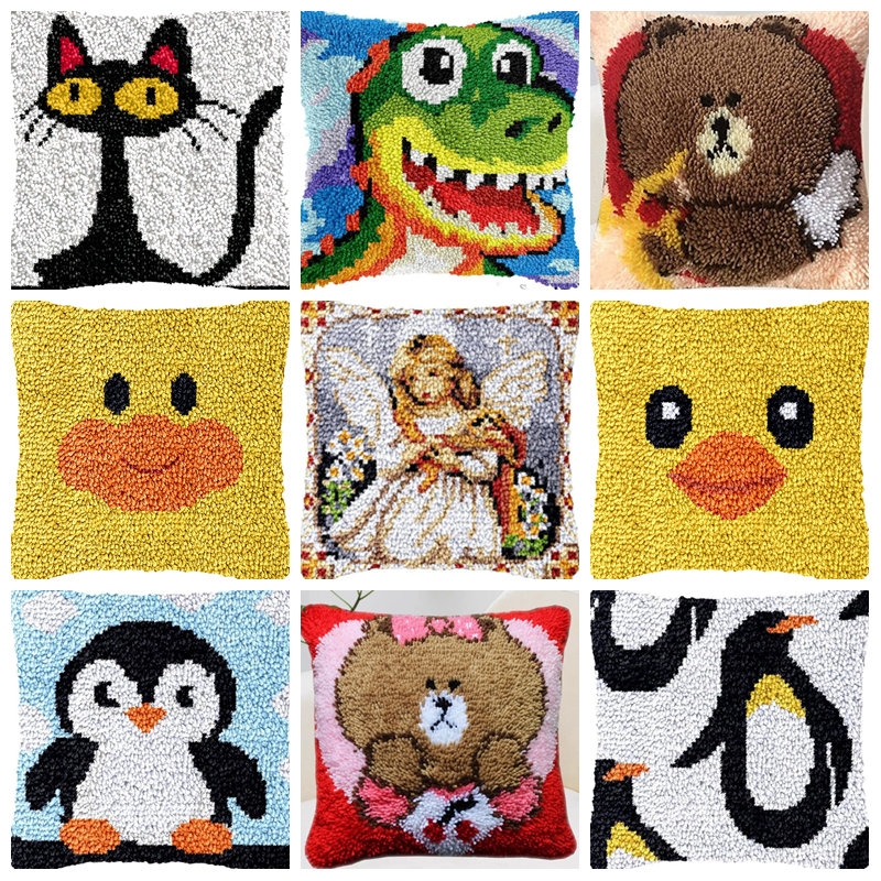 Cartoon Embroidery Latch Hook  – Diy Electronics Watch Bewertung und Preis