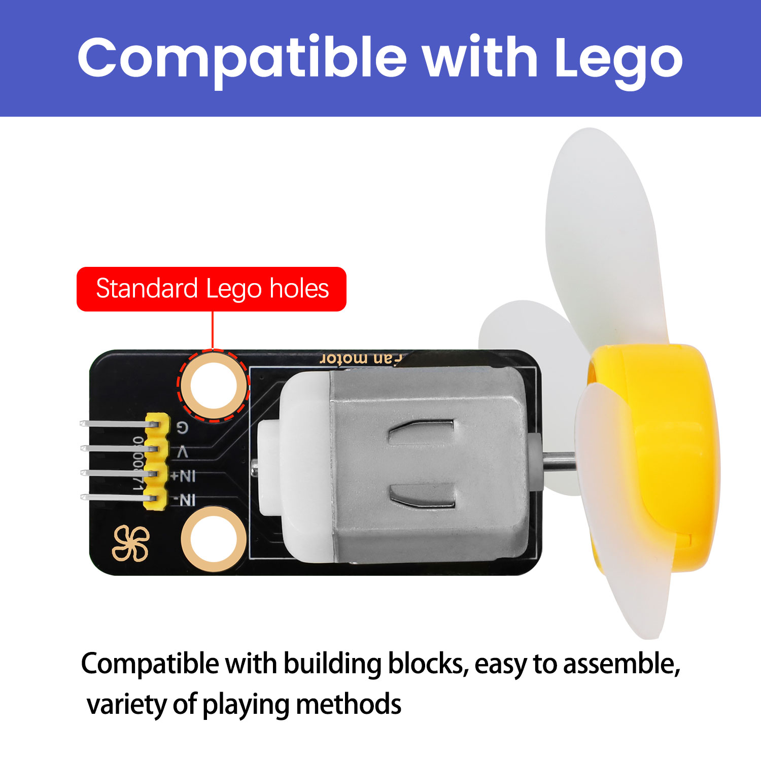 DC 3-6V 130 Motor Fan Module f – Diy Lego Electronics Bewertung und Preis