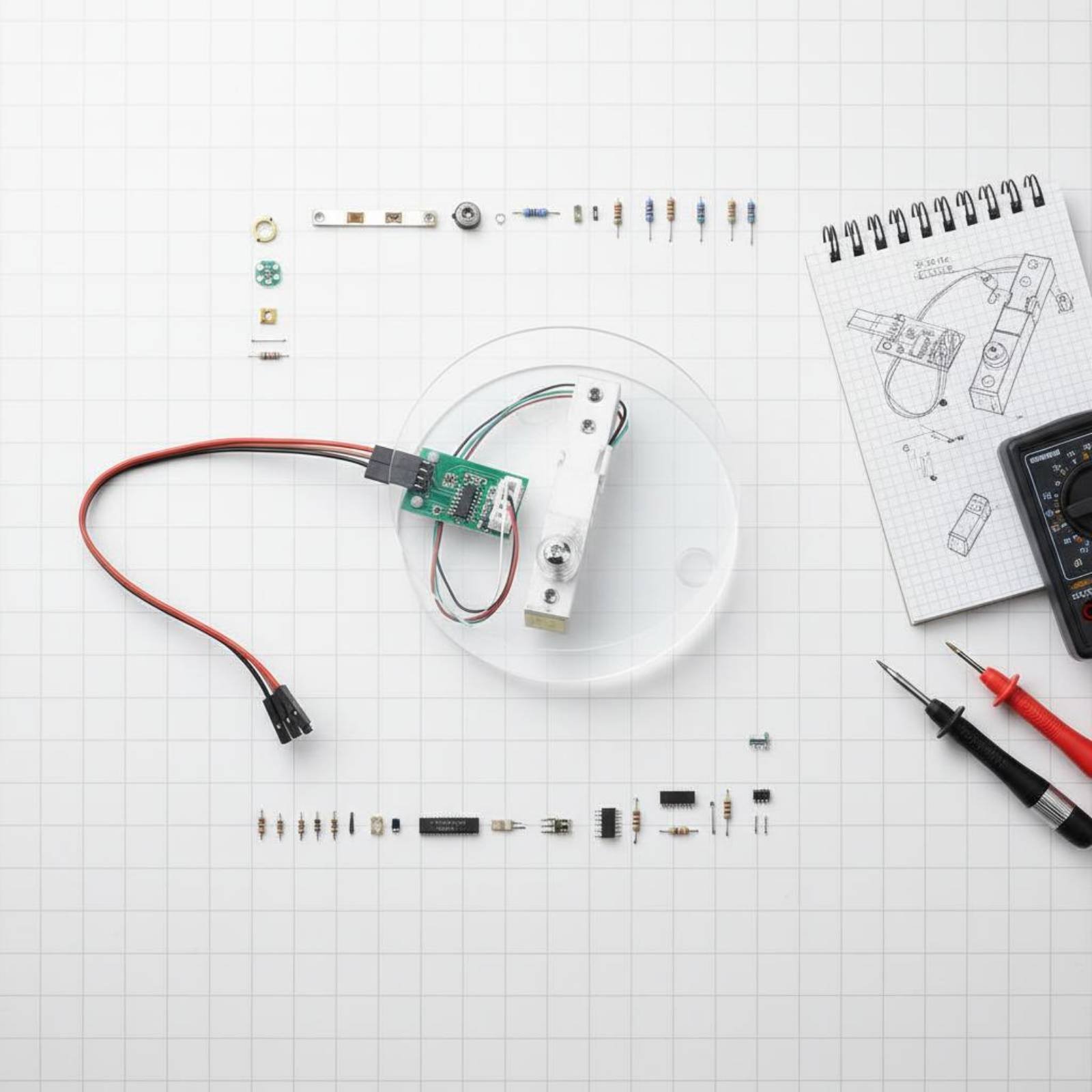 HX711 Weighing Transducer Kit  – Diy Electronics Guide Bewertung und Preis