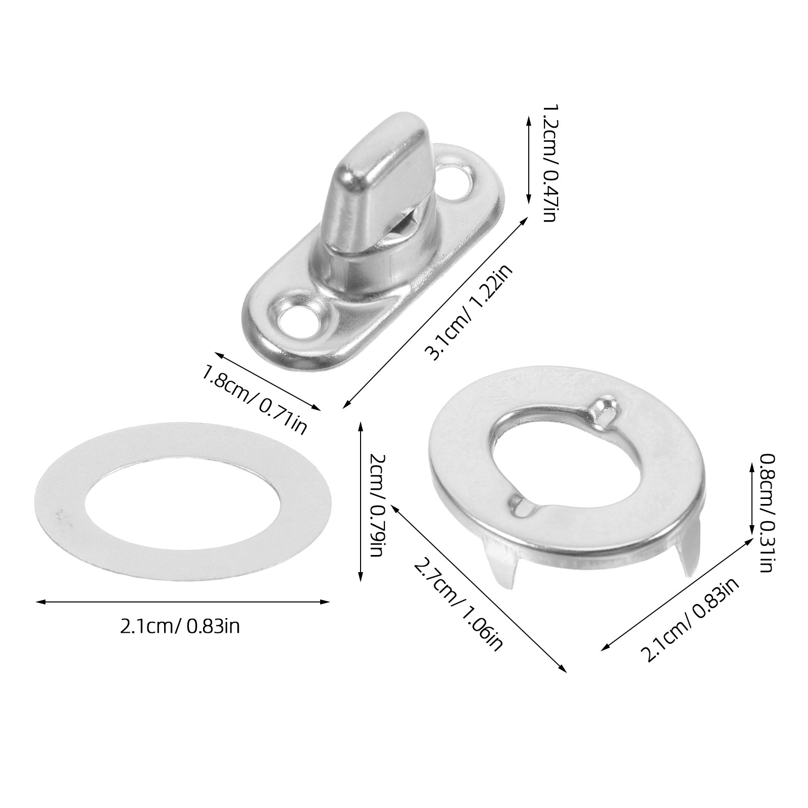 10Sets Rotating Button Fastene – Diy Marine Electronics Bewertung und Preis