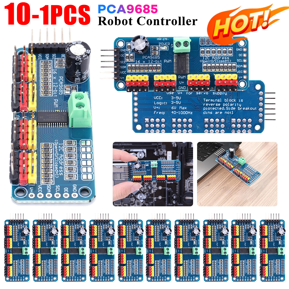 16 Channel 12 Bit PWM Servo Mo – Diy Electronics Motor Bewertung und Preis
