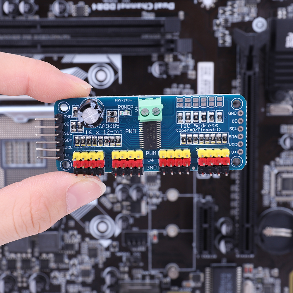 16 Channel 12 Bit PWM Servo Mo – Diy Electronics Motor Bewertung und Preis