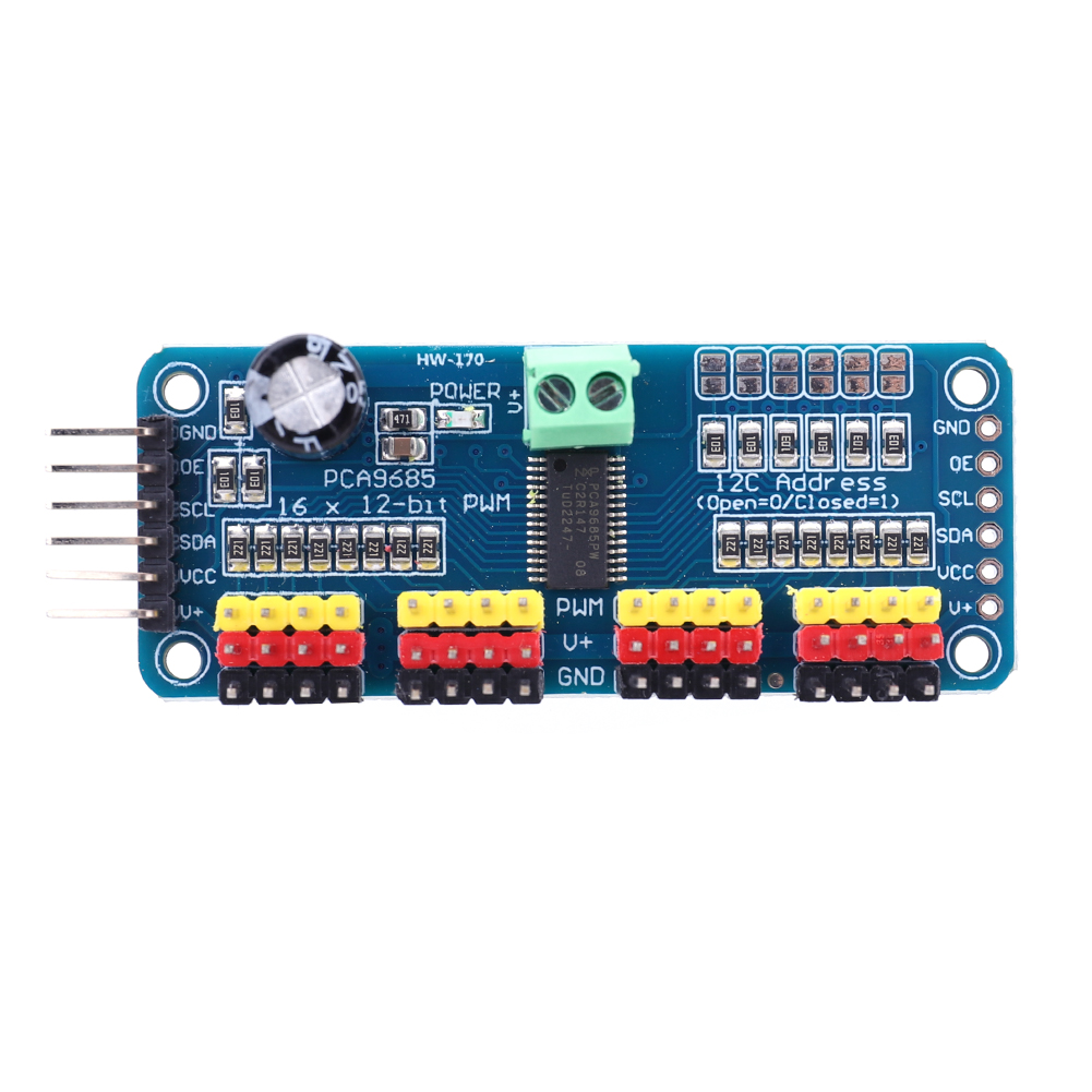16 Channel 12 Bit PWM Servo Mo – Diy Electronics Motor Bewertung und Preis