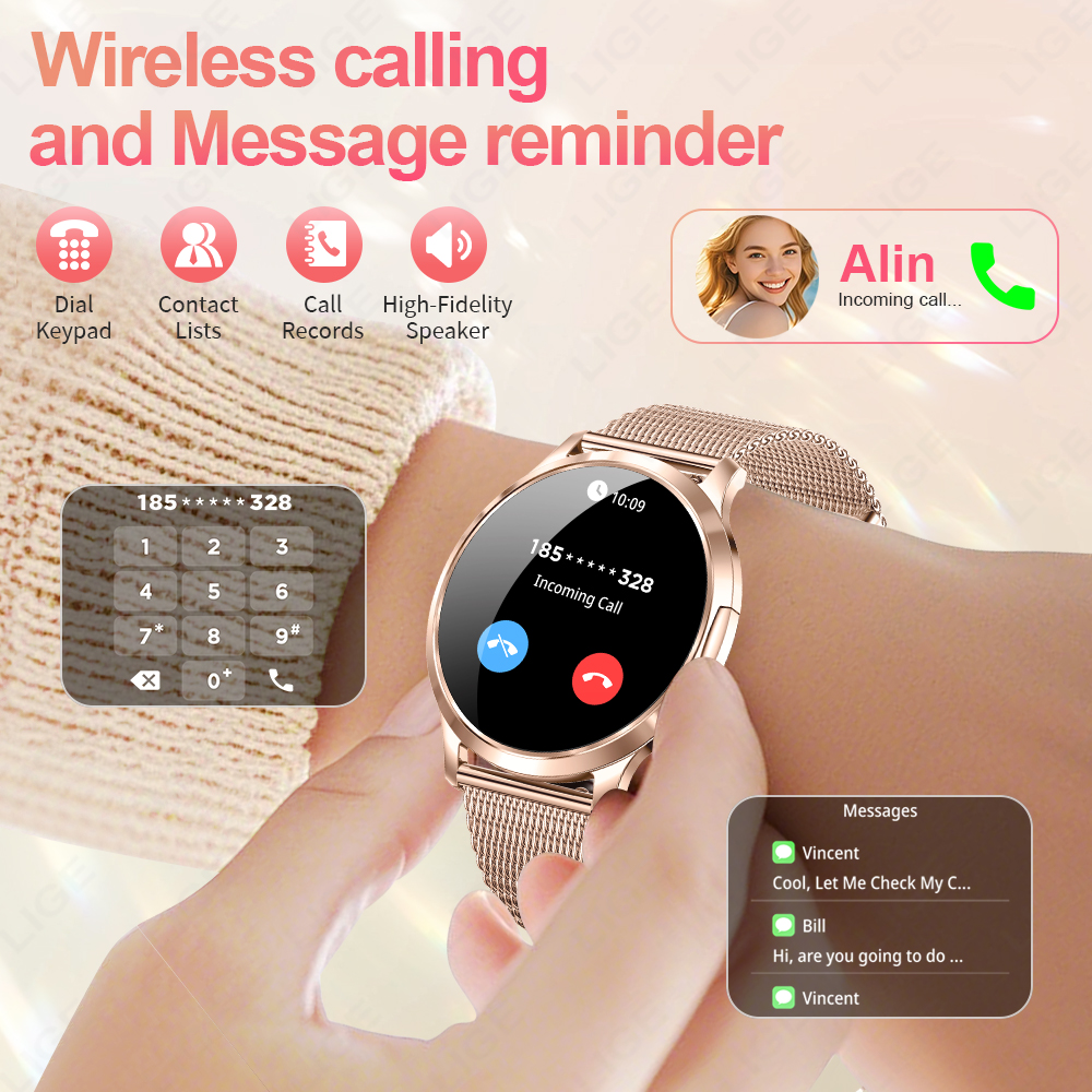 LIGE 2026 New Smart Watch Wome – Diy Electronics Watch Bewertung und Preis