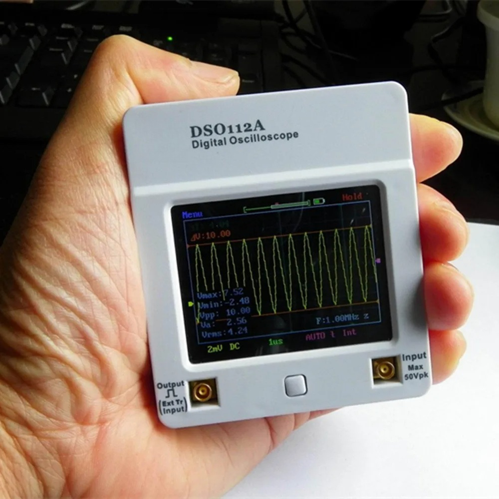 Osciloscopio DSO 112A TFT Touc – Oscilloscope Dso Mini Bewertung und Preis