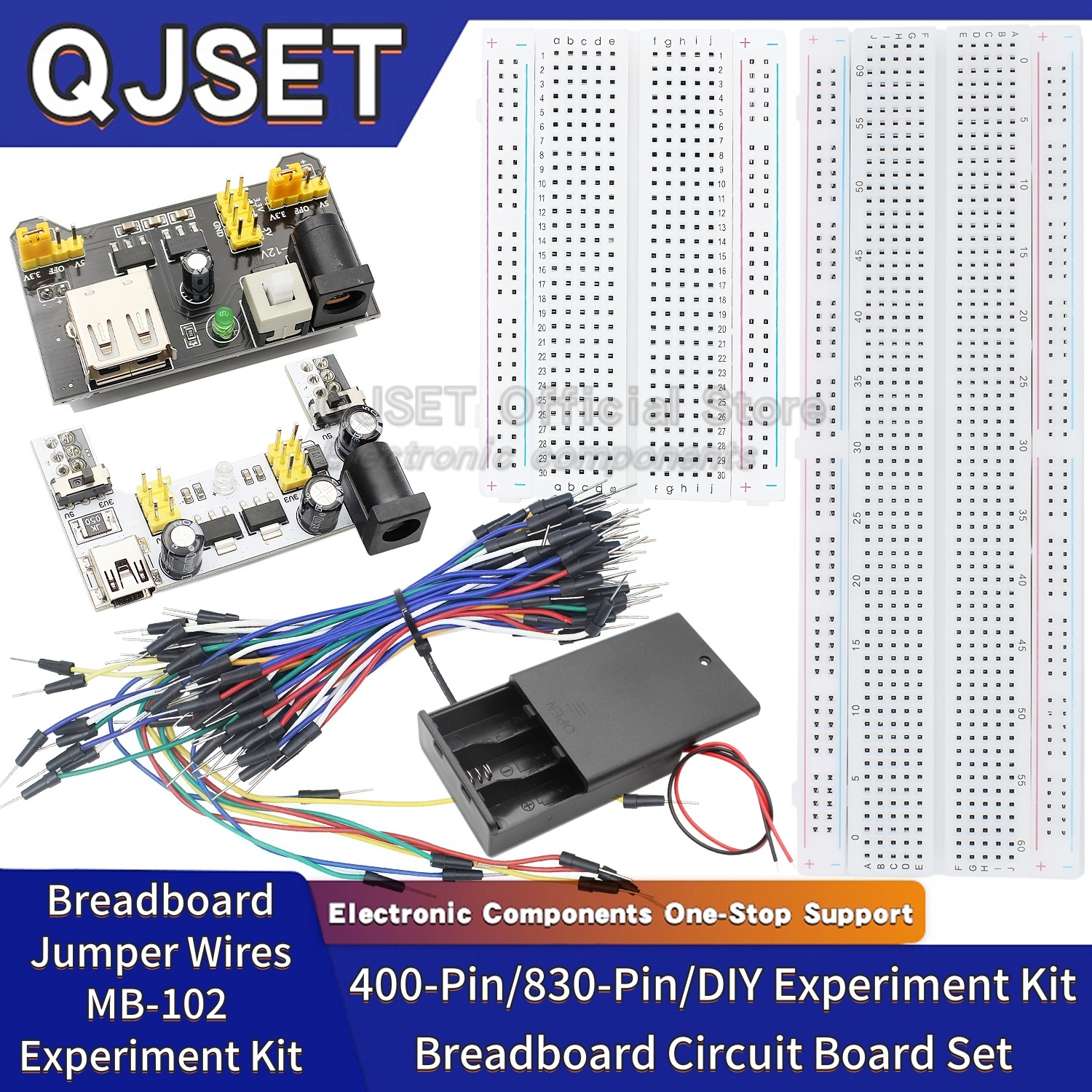 400 830-hole Breadboard MB-102 – Diy Electronics Breadboard Bewertung und Preis