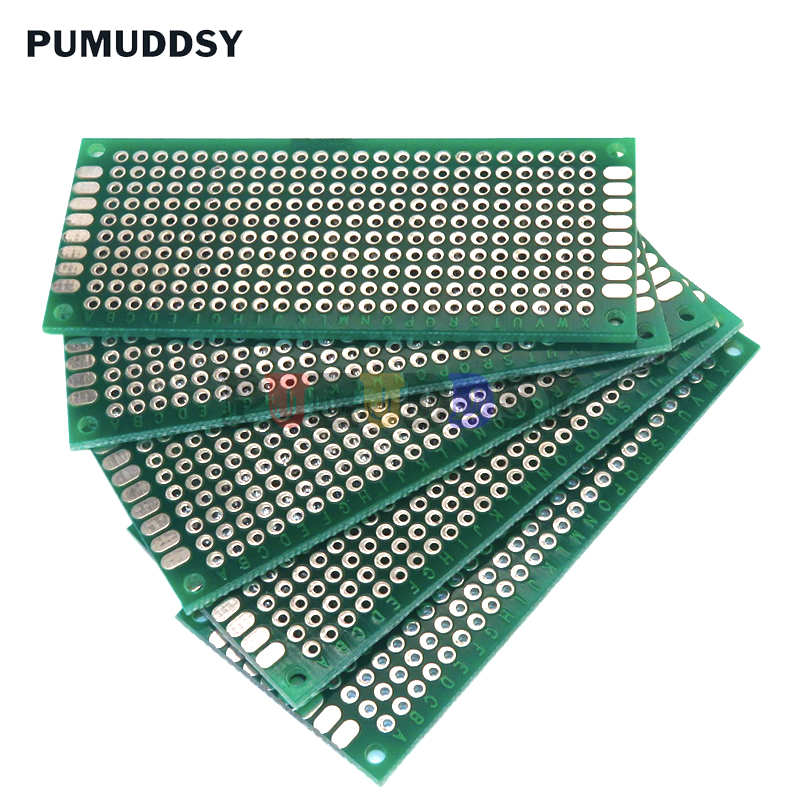 5PCS/LOT 3X7cm Double Side Pro – Diy Electronics Breadboard Bewertung und Preis