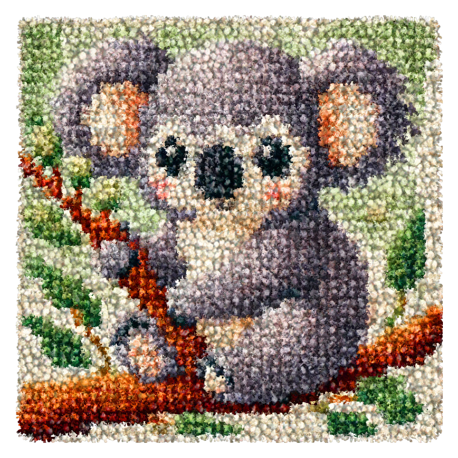 Cute Animals Embroidery Latch  – Diy Electronics Watch Bewertung und Preis