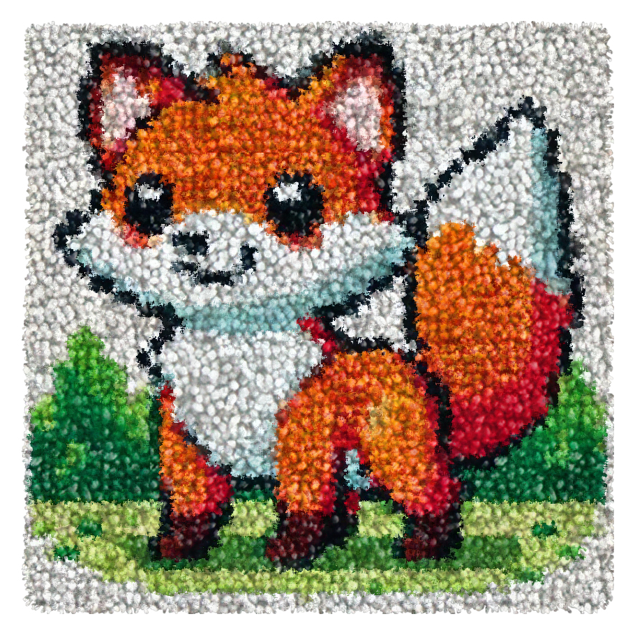 Cute Animals Embroidery Latch  – Diy Electronics Watch Bewertung und Preis