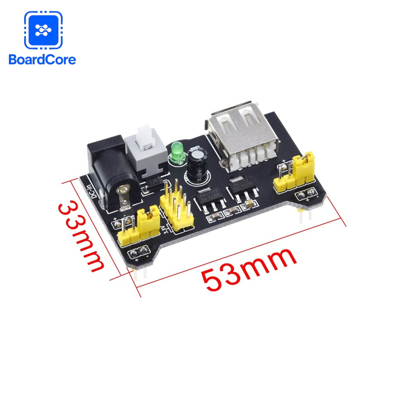 MB102 Breadboard Power Module  – Diy Electronics Breadboard Bewertung und Preis