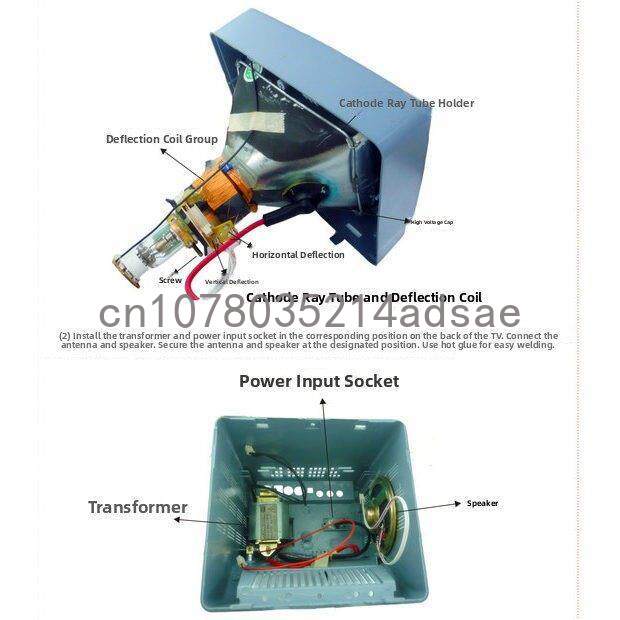 5.5 Inch Black & White TV Main – Diy Electronics Kits Bewertung und Preis