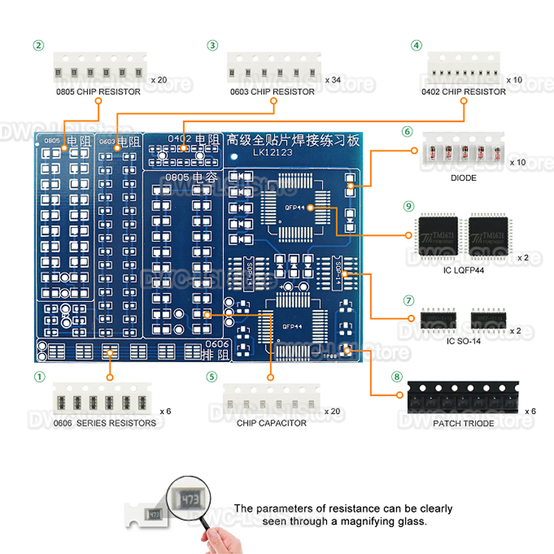 08 Patch Components Welding Pr – Diy Electronics Workbench Bewertung und Preis