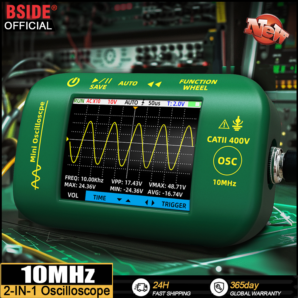 BSIDE Portable Oscilloscope 10 – Oscilloscope Dso Mini Bewertung und Preis