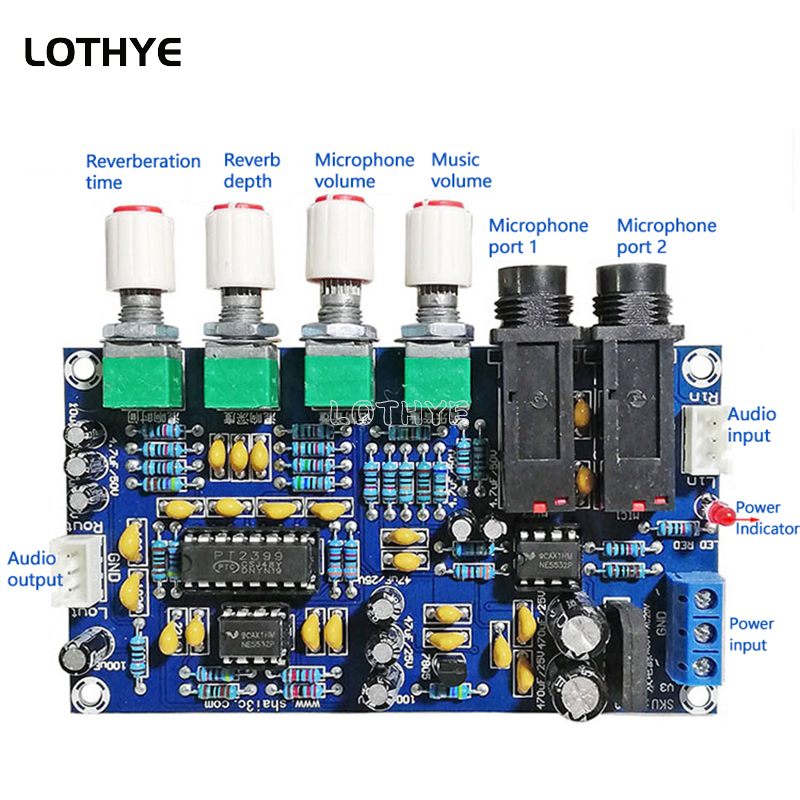 PT2399 Microphone Amplifier Bo – Diy Electronic Modules Bewertung und Preis