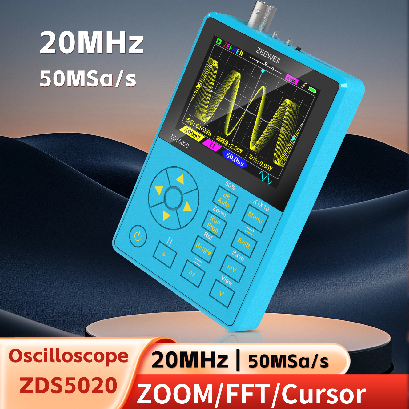 ZEEWEII New ZDS5020 Mini Handh – Oscilloscope Dso Mini Bewertung und Preis