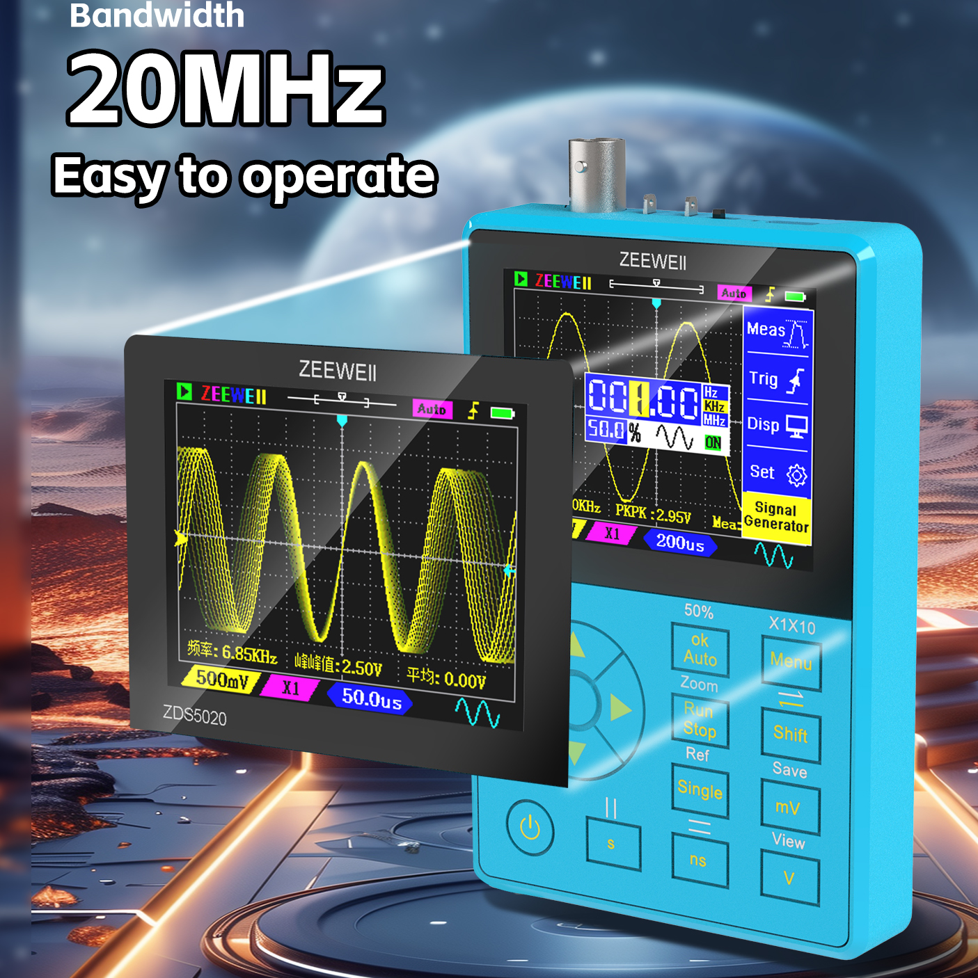 ZEEWEII New ZDS5020 Mini Handh – Oscilloscope Dso Mini Bewertung und Preis