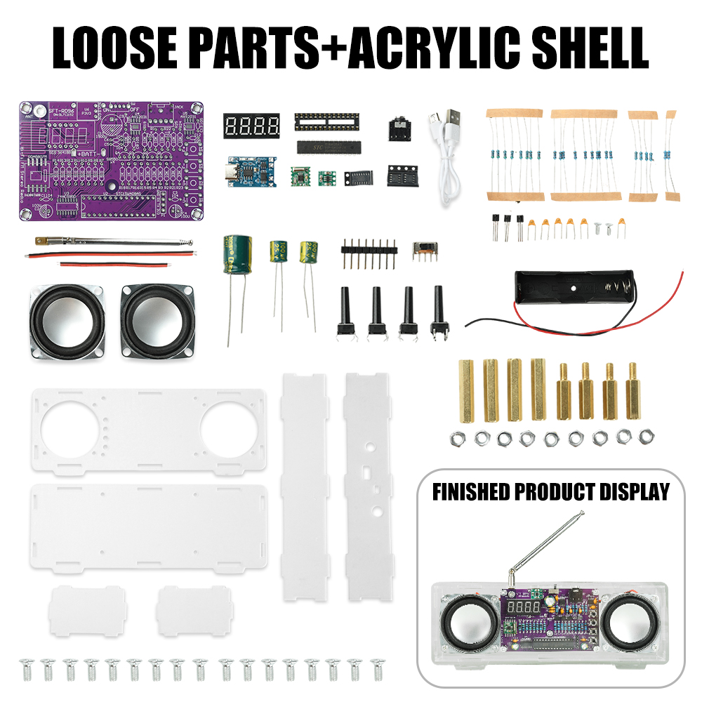 FM Radio Electronic DIY Kit 87 – Diy Electronics Youtube Channel Bewertung und Preis