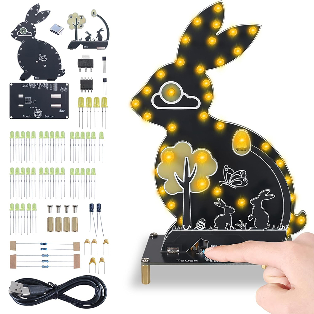 DIY Rabbit Soldering Practice  – Diy Electronics Projects For Beginners Bewertung und Preis