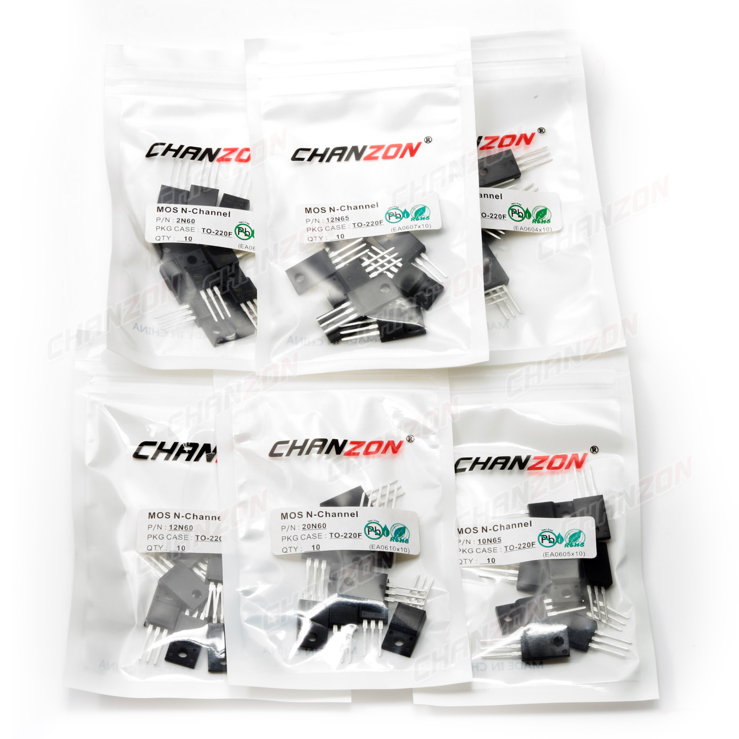 10Pcs TO-220F 20N60 6N60 7N65  – Diy Electronics Youtube Channel Bewertung und Preis