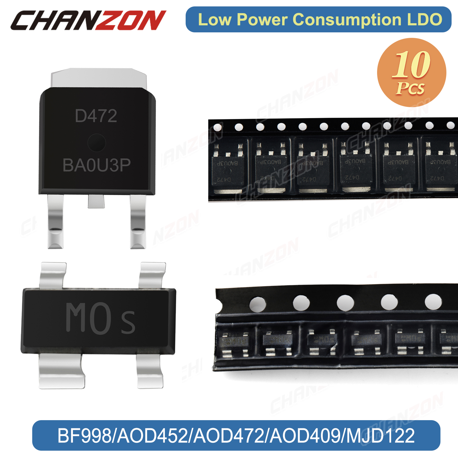 10PCS SOT-143 TO-252 BF998 AOD – Diy Electronics Youtube Channel Bewertung und Preis