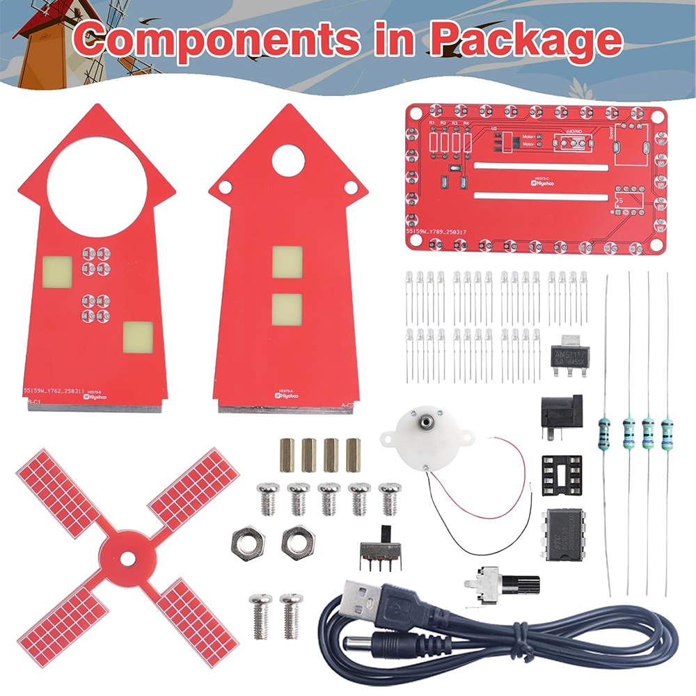 DIY Electronic Windmill Kit So – Diy Electronics Projects For Beginners Bewertung und Preis