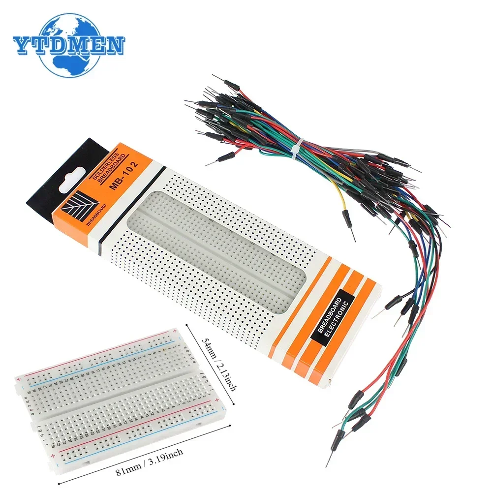 MB-102 Breadboard 400 830 Poin – Diy Electronics Breadboard Bewertung und Preis