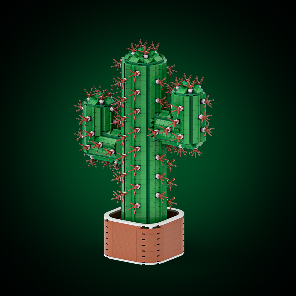 Gobricks  MOC The Giant Cactus – Diy Lego Electronics Bewertung und Preis