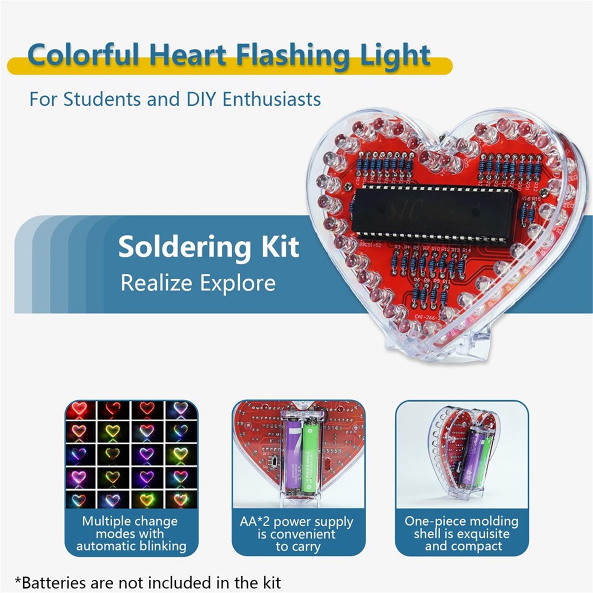 DT262/Soldering Practice Kit,  – Diy Electronics Projects For Beginners Bewertung und Preis