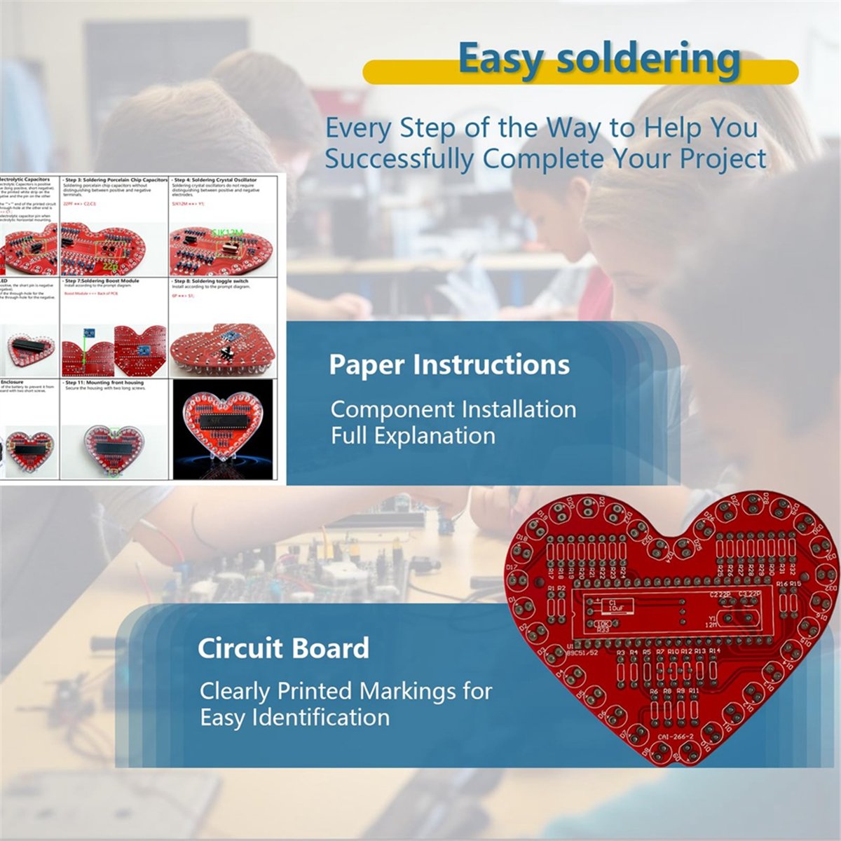DT262/Soldering Practice Kit,  – Diy Electronics Projects For Beginners Bewertung und Preis