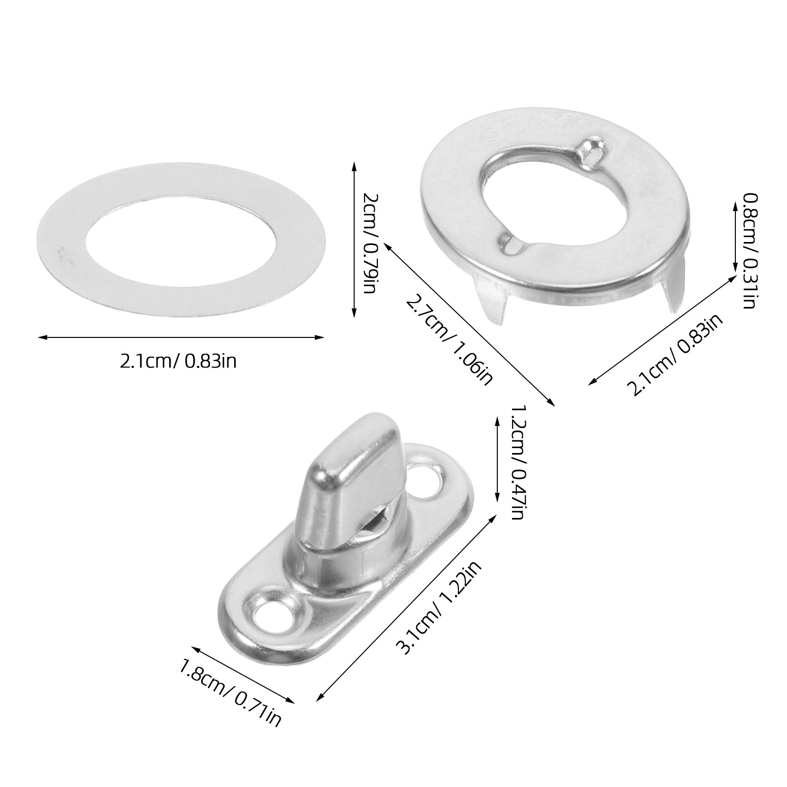 10Sets Rotating Button Fastene – Diy Marine Electronics Bewertung und Preis