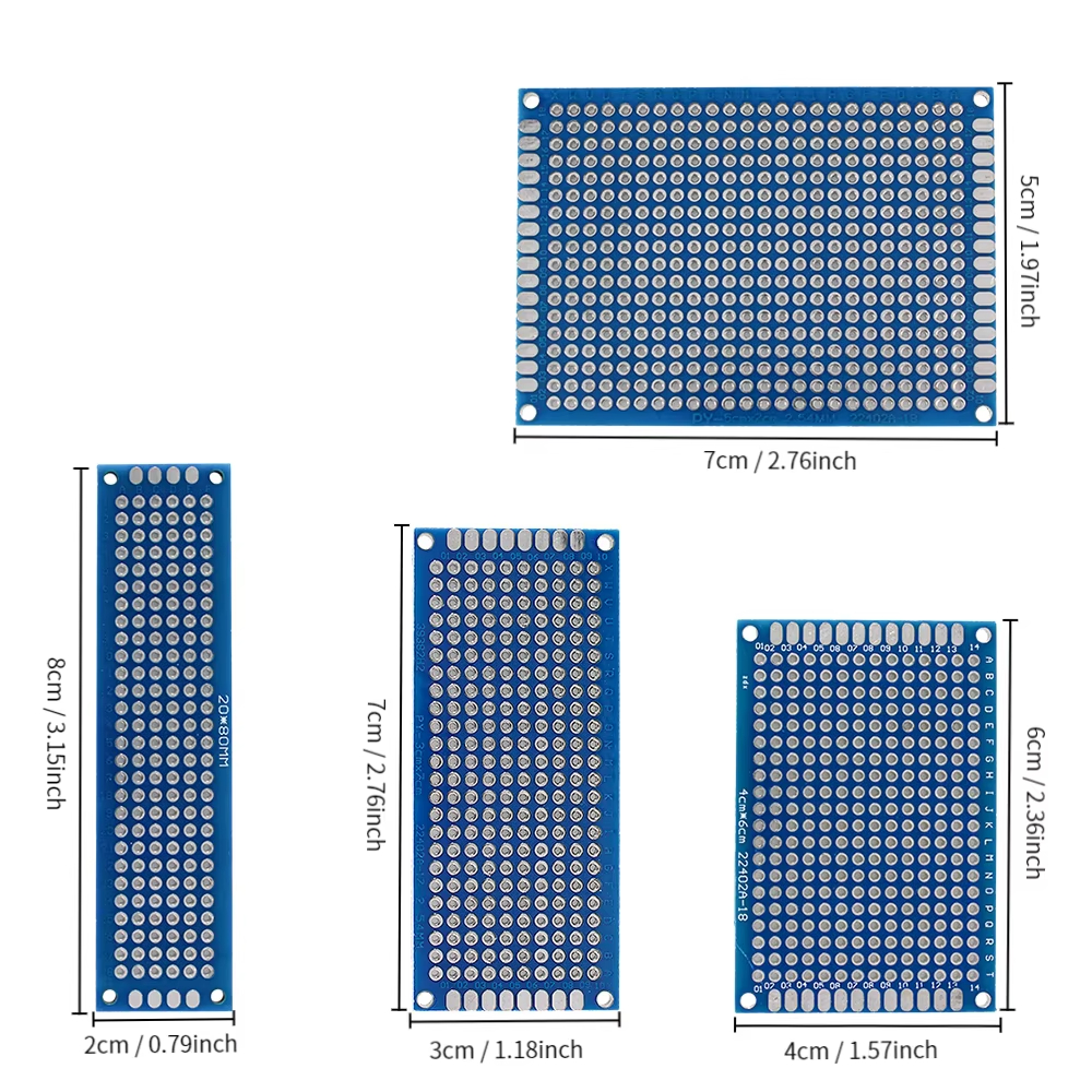 20PCS/Lot Double sided PCB kit – Diy Electronics Breadboard Bewertung und Preis
